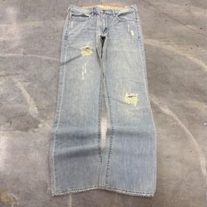 Unionbay Y2K Distressed Light Wash Bootcut Jeans 34x34 Mens Blue Relaxed Fit